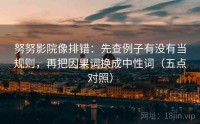 努努影院像排错：先查例子有没有当规则，再把因果词换成中性词（五点对照）