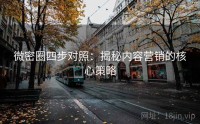 微密圈四步对照：揭秘内容营销的核心策略